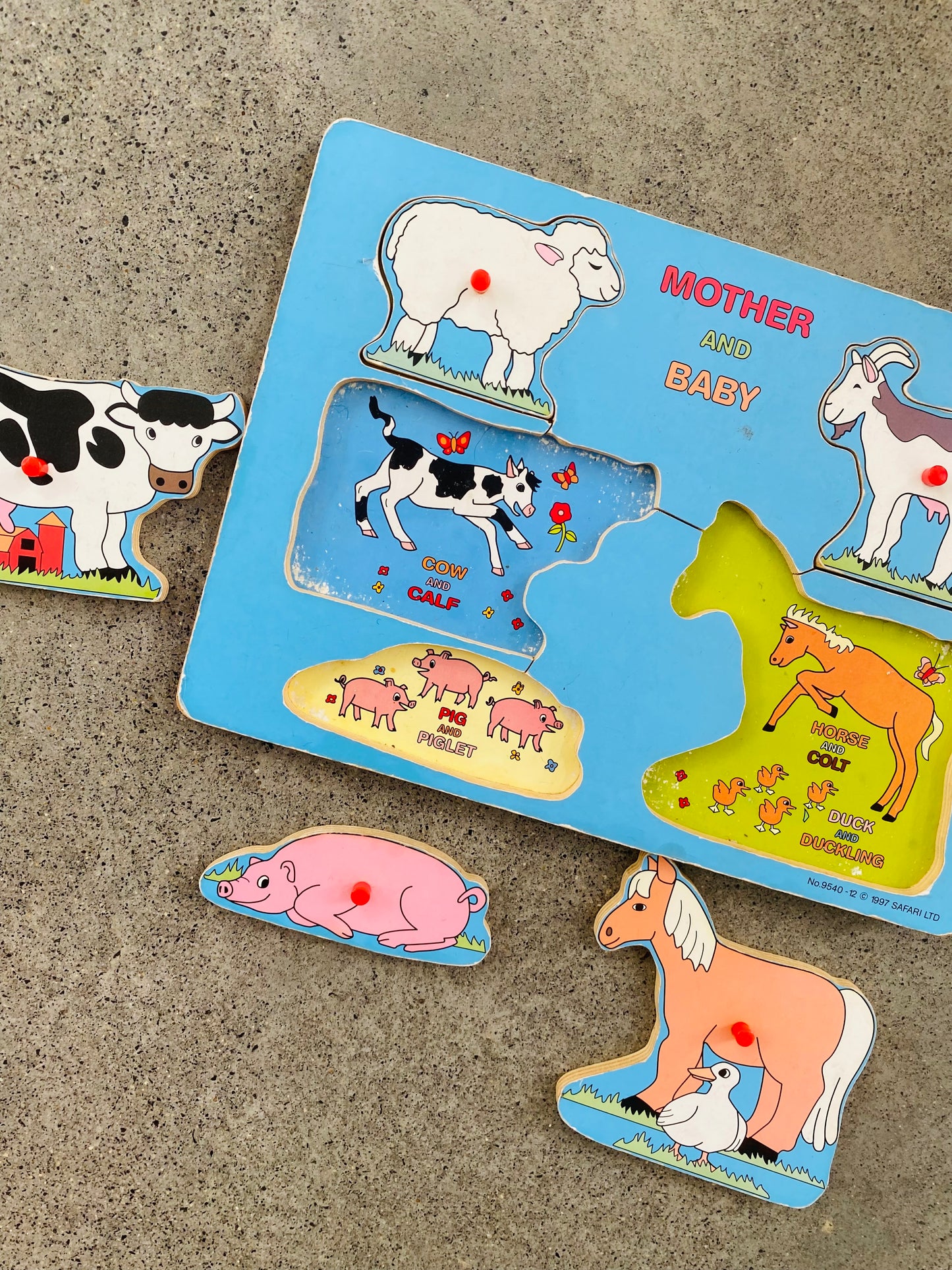 Mother & Baby Wooden Puzzle