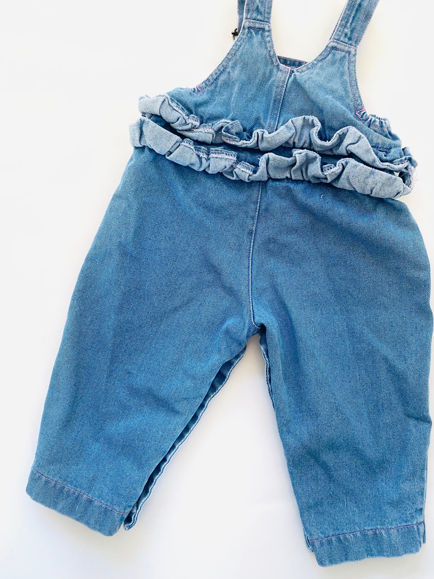 Vintage Floral Mothercare Overalls (6-12m)