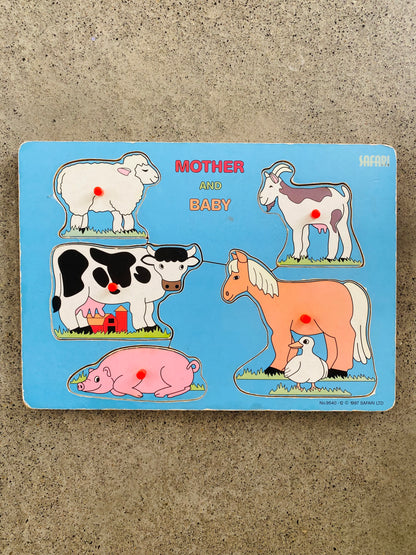 Mother & Baby Wooden Puzzle