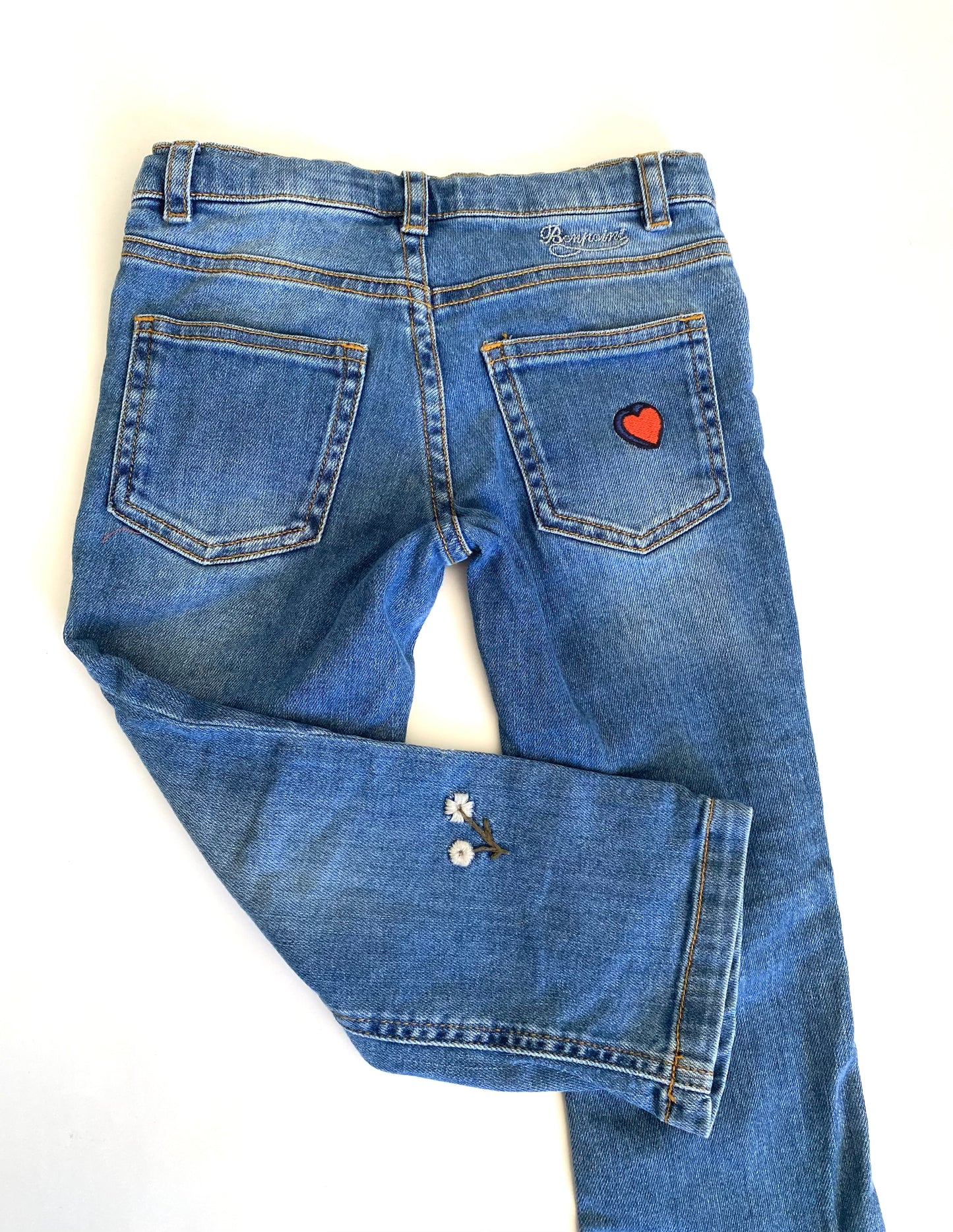 Bonjour Embroidered Jeans (4YR)