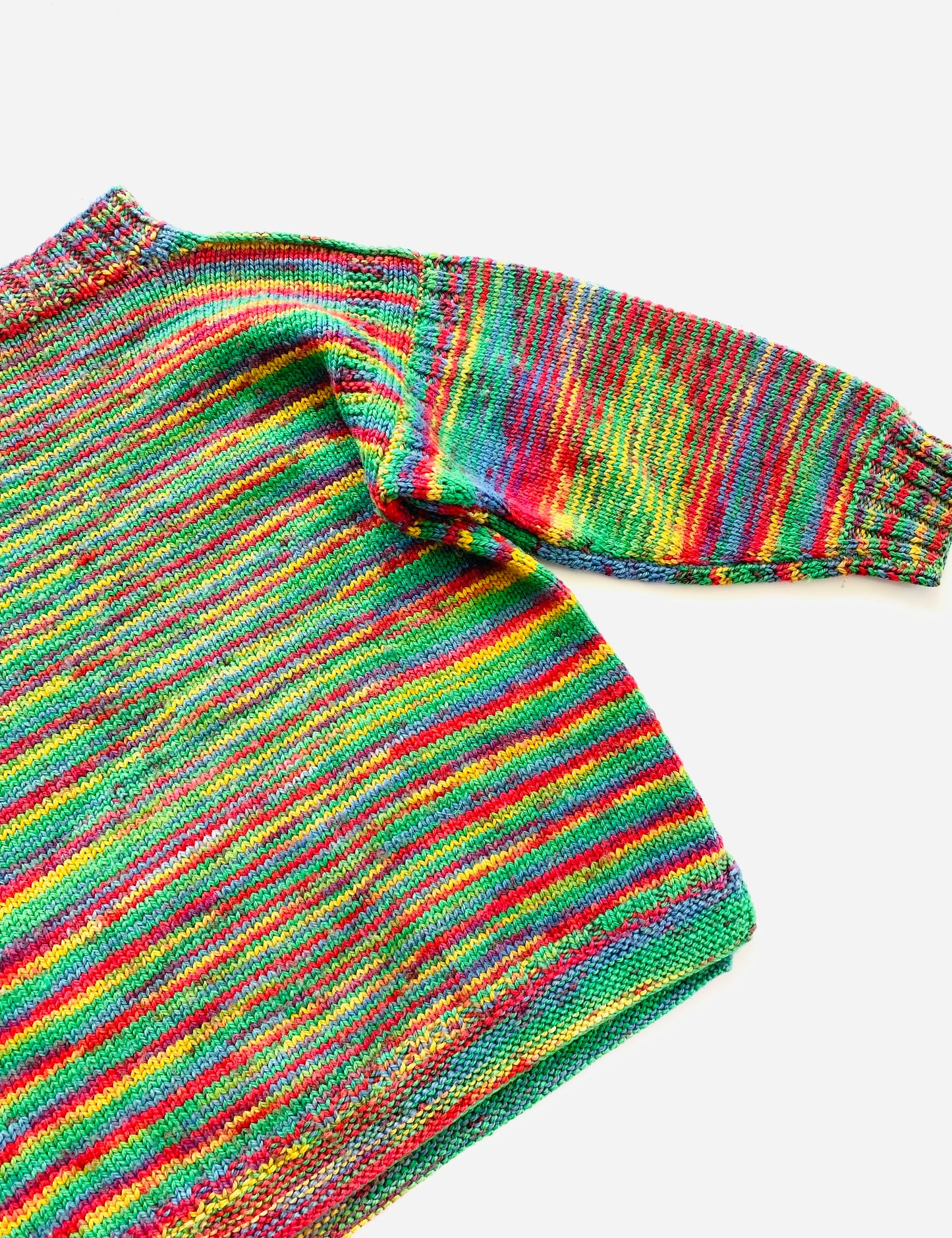 Rainbow Knit Jumper (6YR / 7YR)