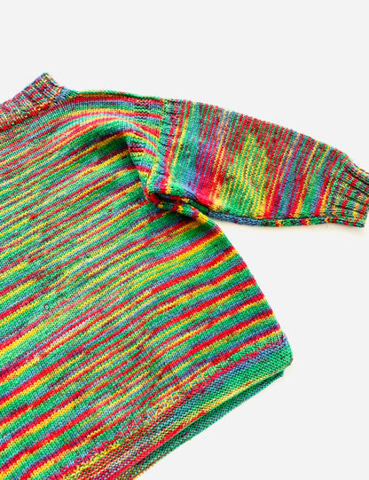 Rainbow Knit Jumper (6YR / 7YR)