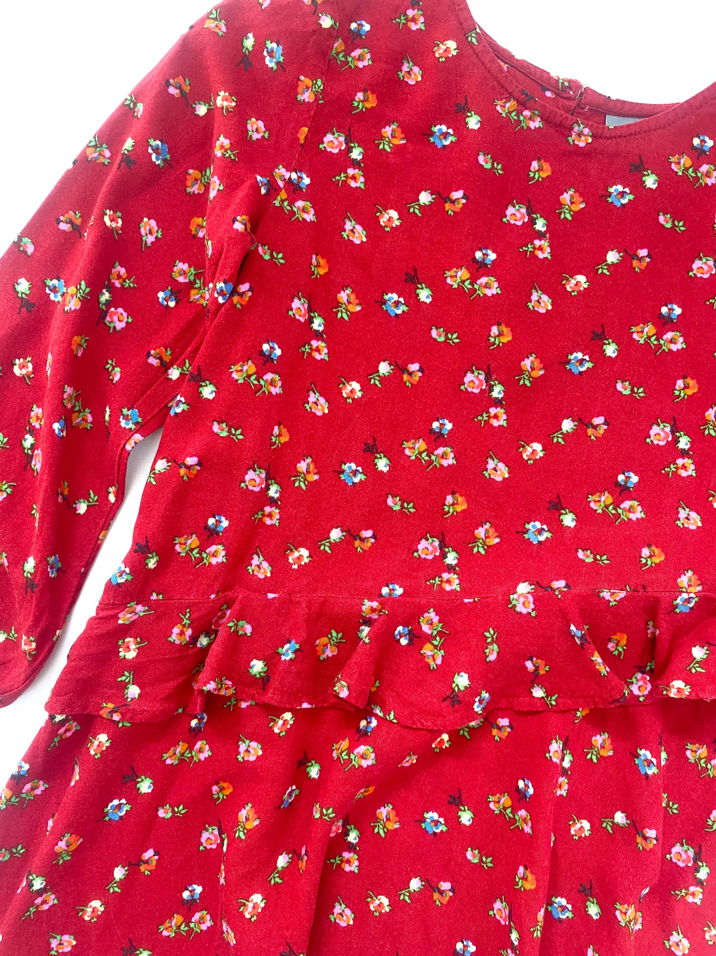 Next Red Floral Dress (5YR)