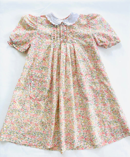 Vintage George of Collins Street Floral Dress (4YR)