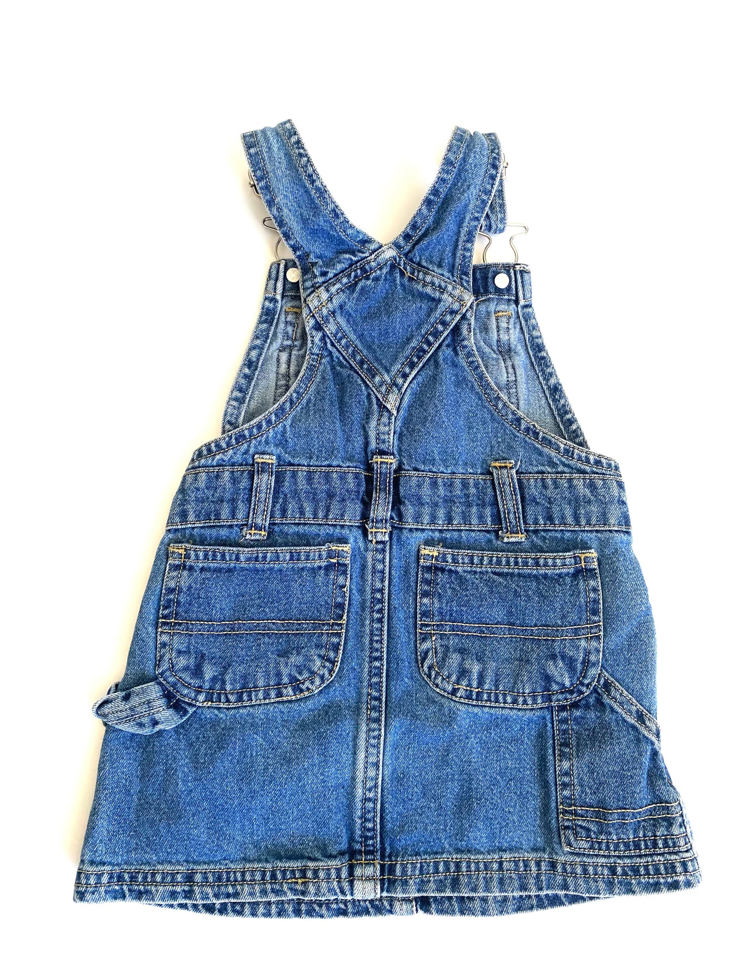 Vintage Denim Pinafore (2YR)