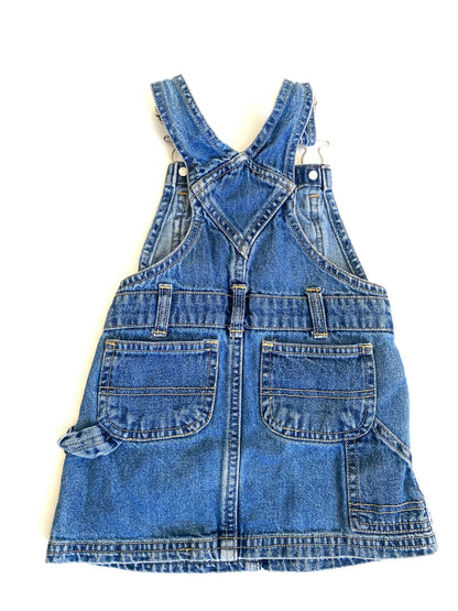 Vintage Denim Pinafore (2YR)