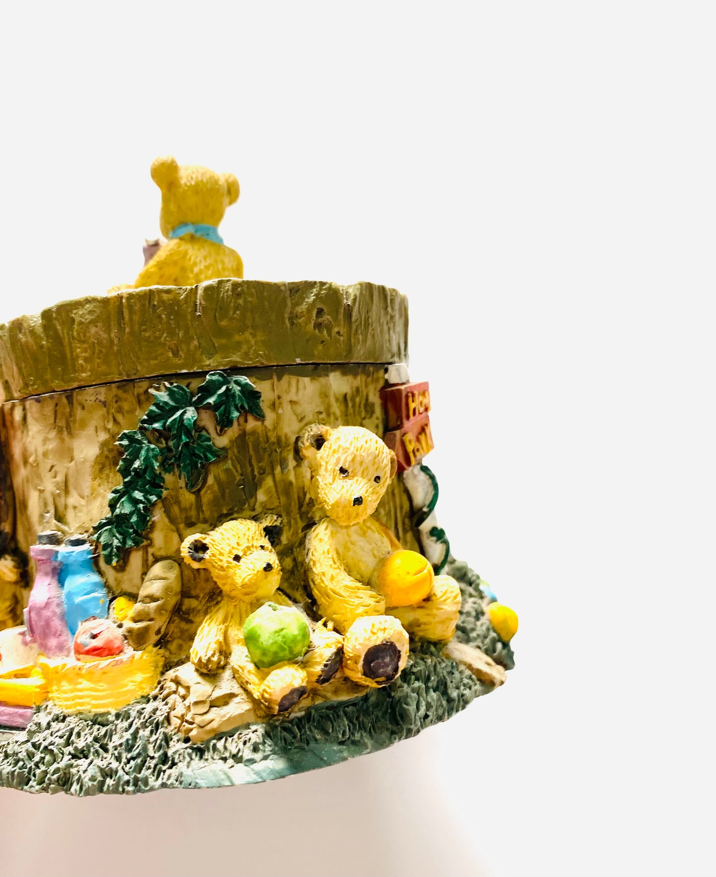 Teddy Bear Trinket Box