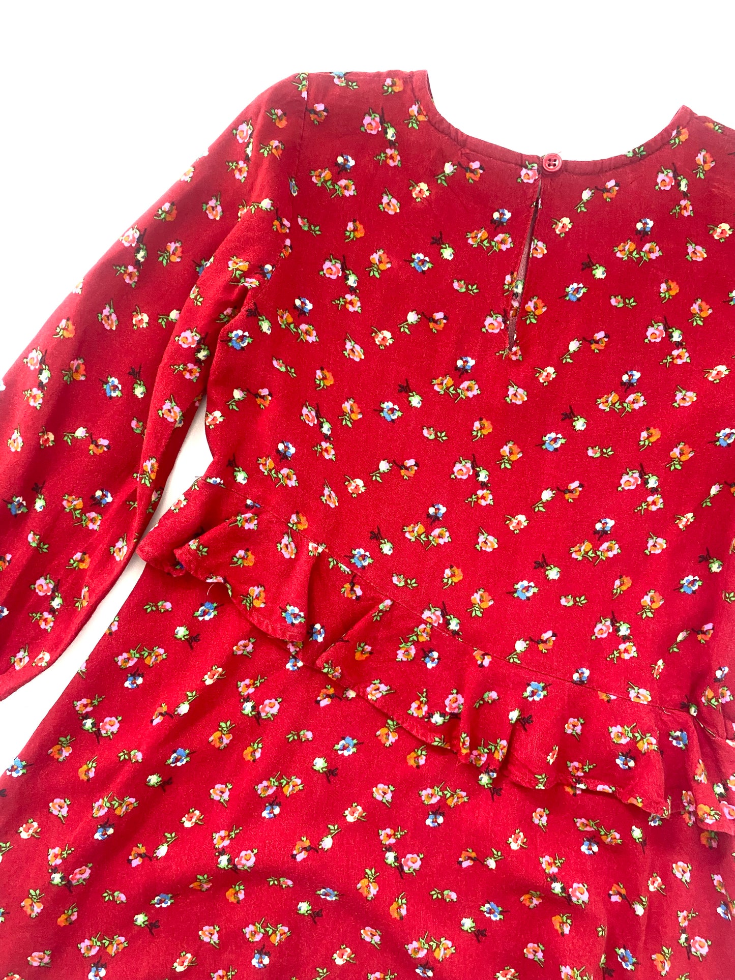 Next Red Floral Dress (5YR)