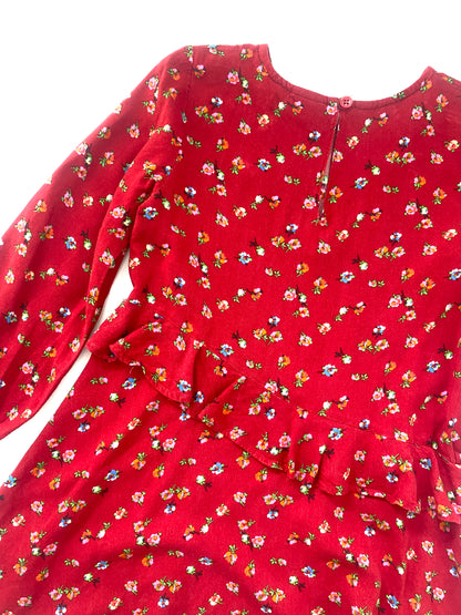 Next Red Floral Dress (5YR)