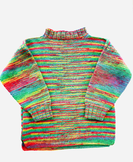 Rainbow Knit Jumper (6YR / 7YR)