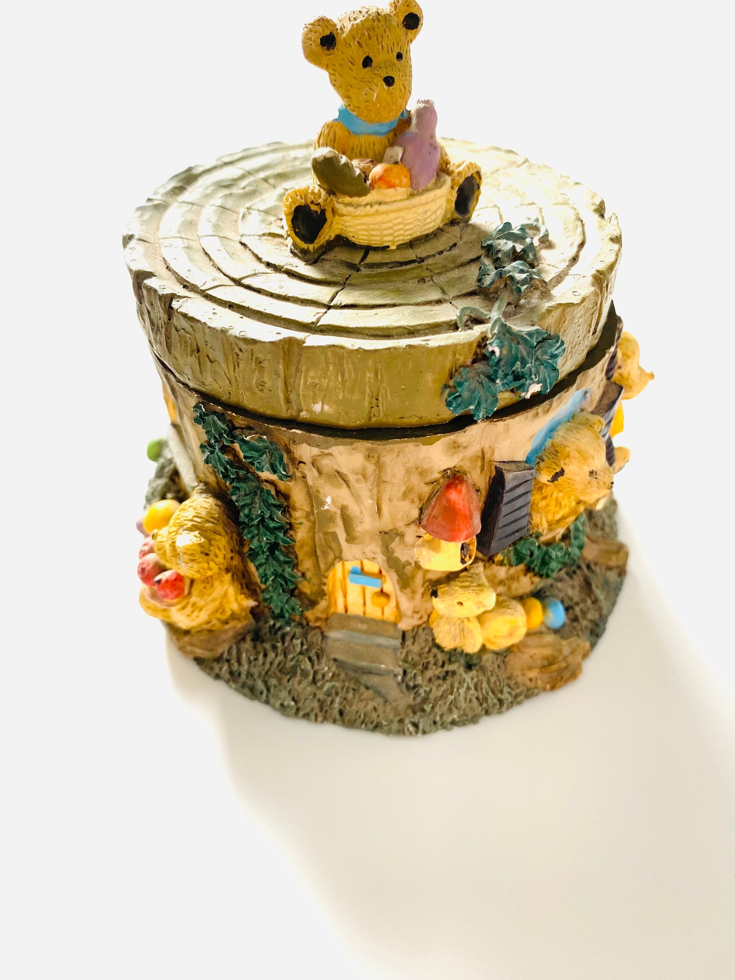 Teddy Bear Trinket Box