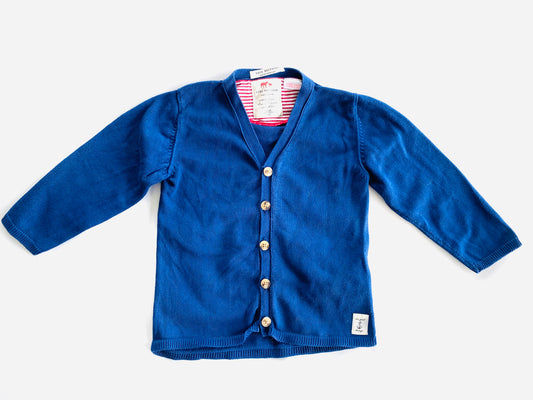 Zara Navy Cardi (2YR)