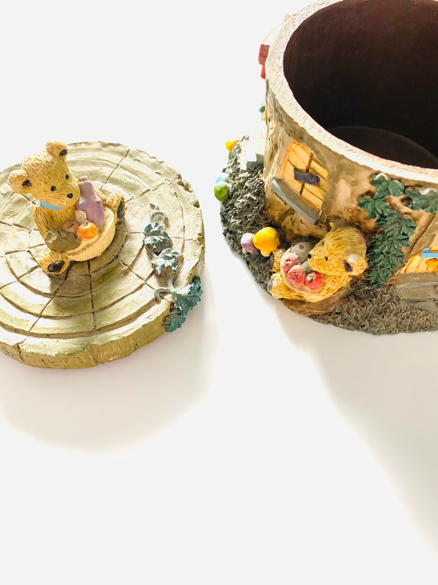 Teddy Bear Trinket Box
