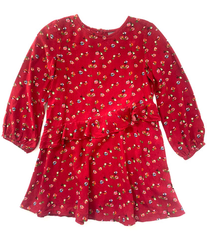 Next Red Floral Dress (5YR)