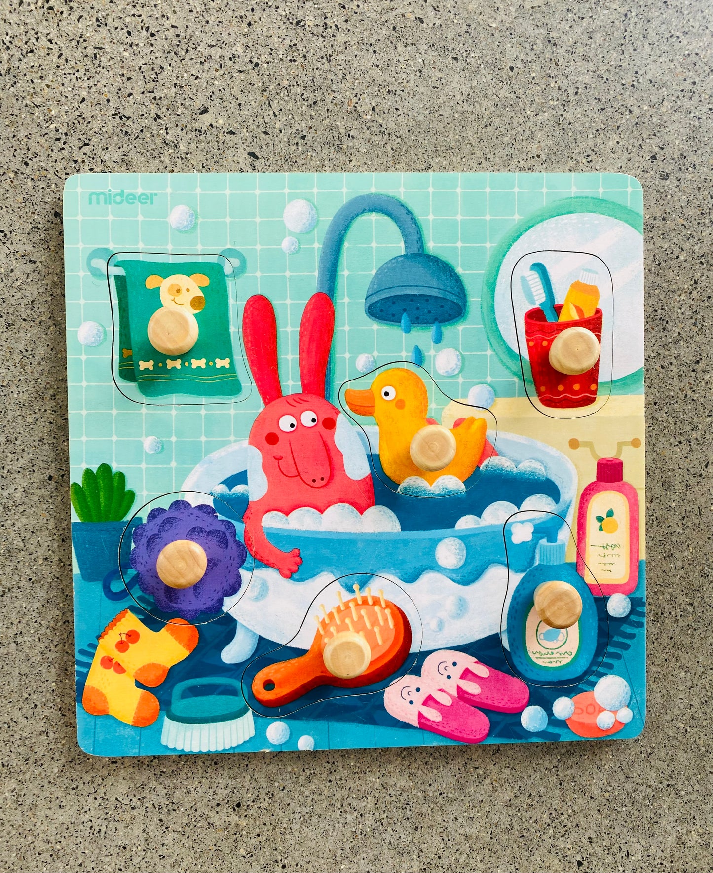 Wooden Bath Puzzle
