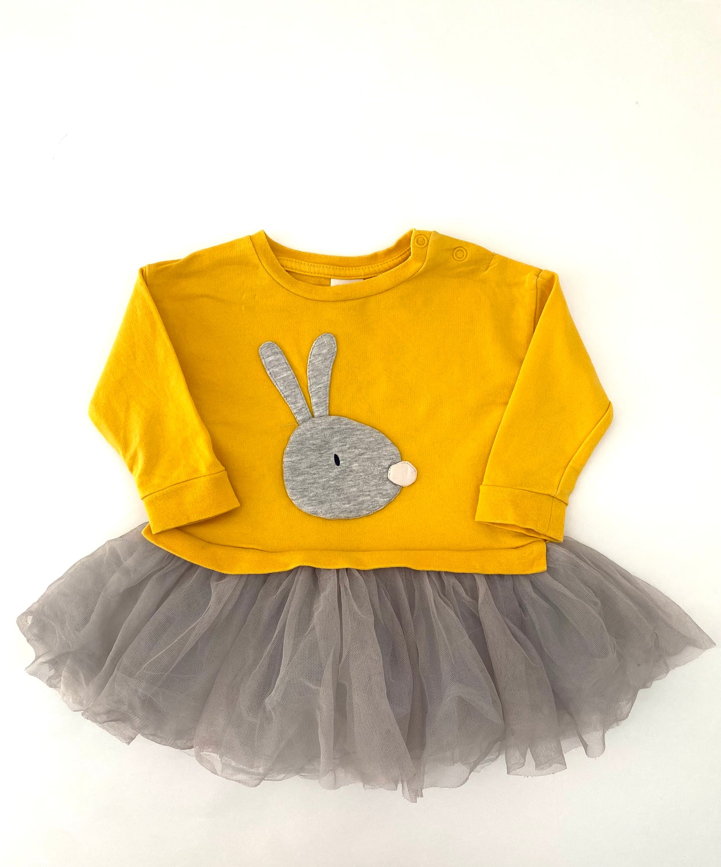 Seed Bunny Tulle Dress (6-12m)