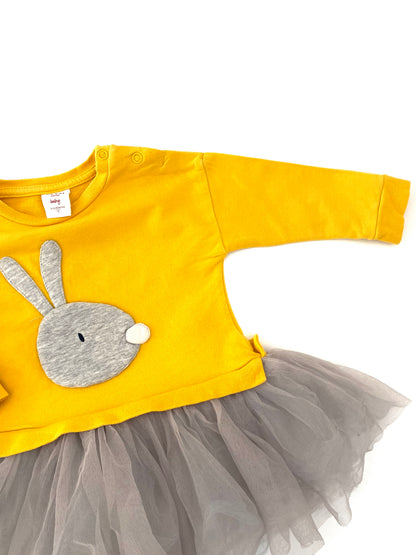 Seed Bunny Tulle Dress (6-12m)