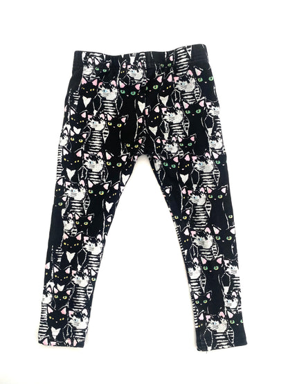 Kissed by Radicool Cat Leggings (2YR)