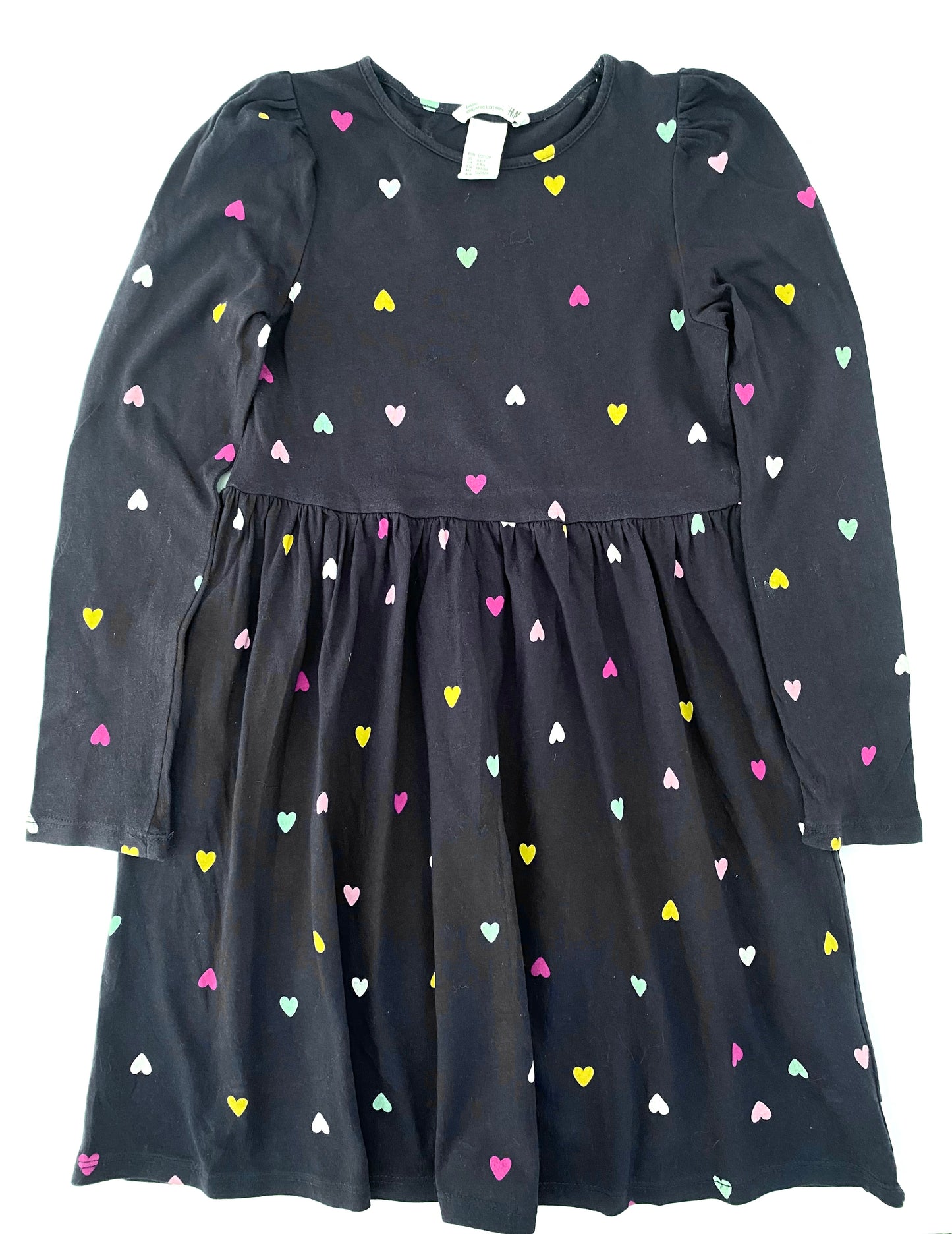 Navy Heart Dress (6YR / 7YR / 8YR)